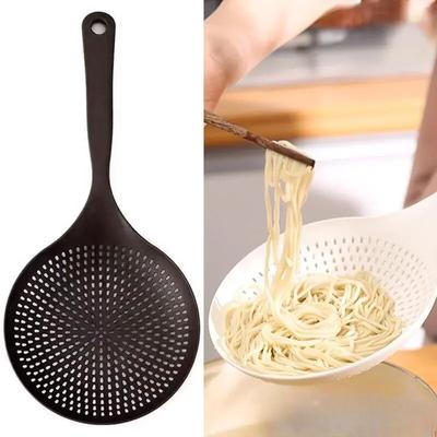Haushalt Hohe-temperatur Beständig Küche Langen Griff Nicht Slip Entwässerung Löffel Nudel Küche Kochen Werkzeuge