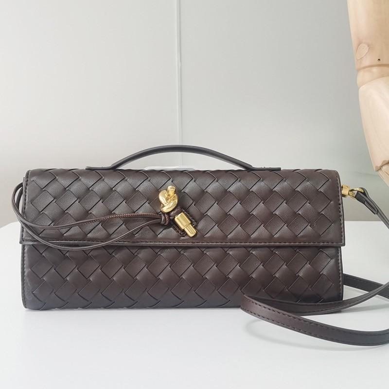 Nischen Strick Ein Schultertasche Mode Horizontale Clutch Akkordeon Damen Schräg Umhängetasche