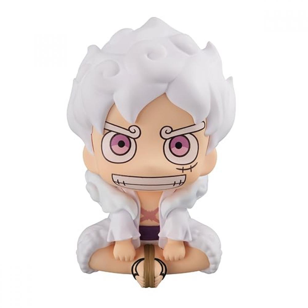 Lucappu ONE PIECE Monkey D. Luffy Gear 5 Approx. 110mm PVC Painted Movable Figure