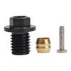 Road Bike Hydraulic Brake Lever Insert Connecting Nut Kit For BH90 Replacement