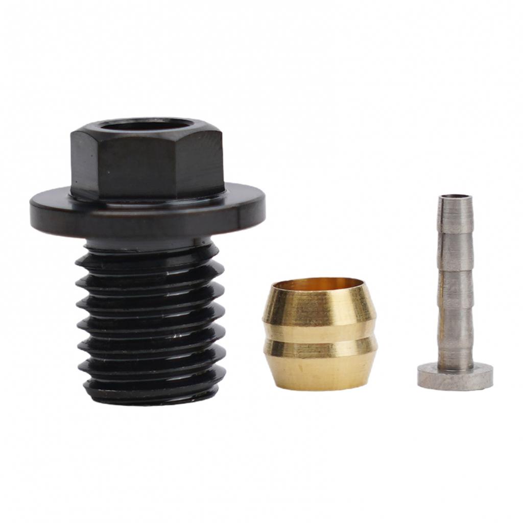 Road Bike Hydraulic Brake Lever Insert Connecting Nut Kit For BH90 Replacement