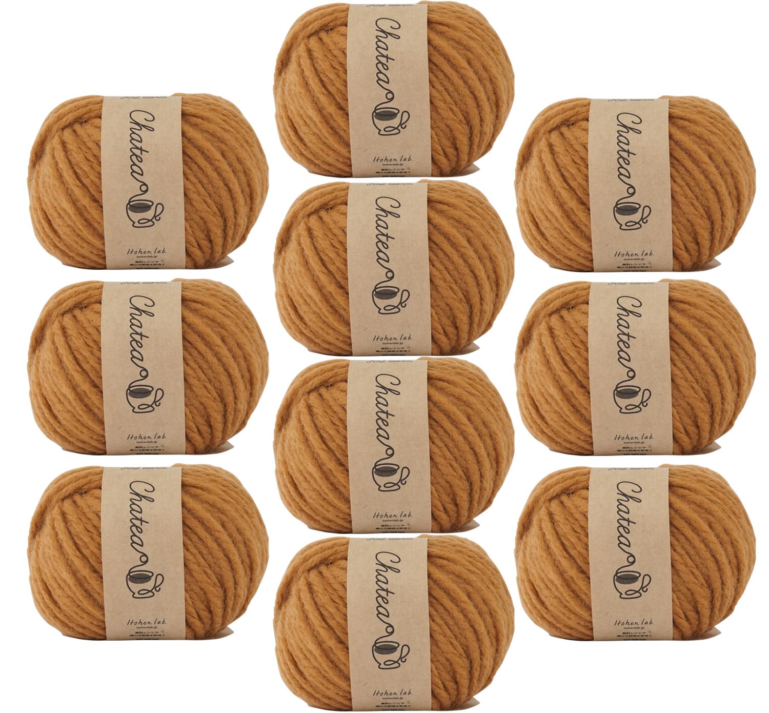 

Knitworm Wool 10 Chatty Acrylic Extra 30g Acrylic Yarn, Balls, Thick, (Approx. 31m), 100% (Color 9. Apricot)