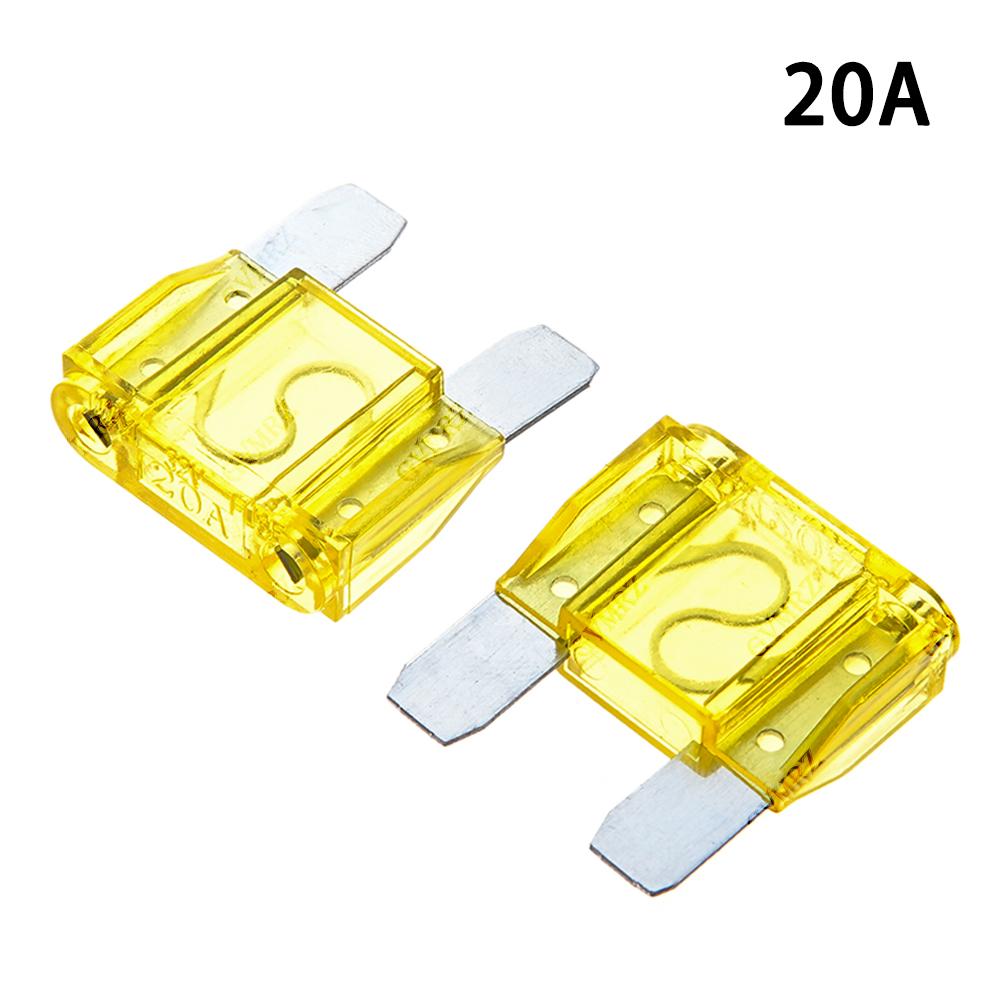 5PCS Zinc 32V 20A 30A Large Size Insurance Plug In Insert Xenon Light Truck Boat Automotive Car Blade Fuse 40A 50A 60A 70A 80A Fuses4