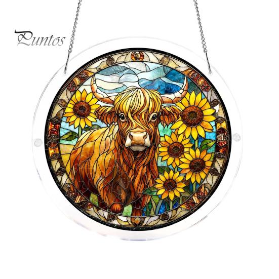 Transparenter Acryl-Puzzle-Sonnenfänger, Bunter Fensterbehang, 7,48 Zoll Sonnenfänger Heimdekoration Geschenk Dekoration Schmuckstück, Ideal zum Verschenken und für die Wand