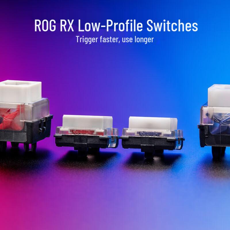 ROG Magician RX LP 68-Key Tri-Mode RGB Mechanical Gaming Keyboard