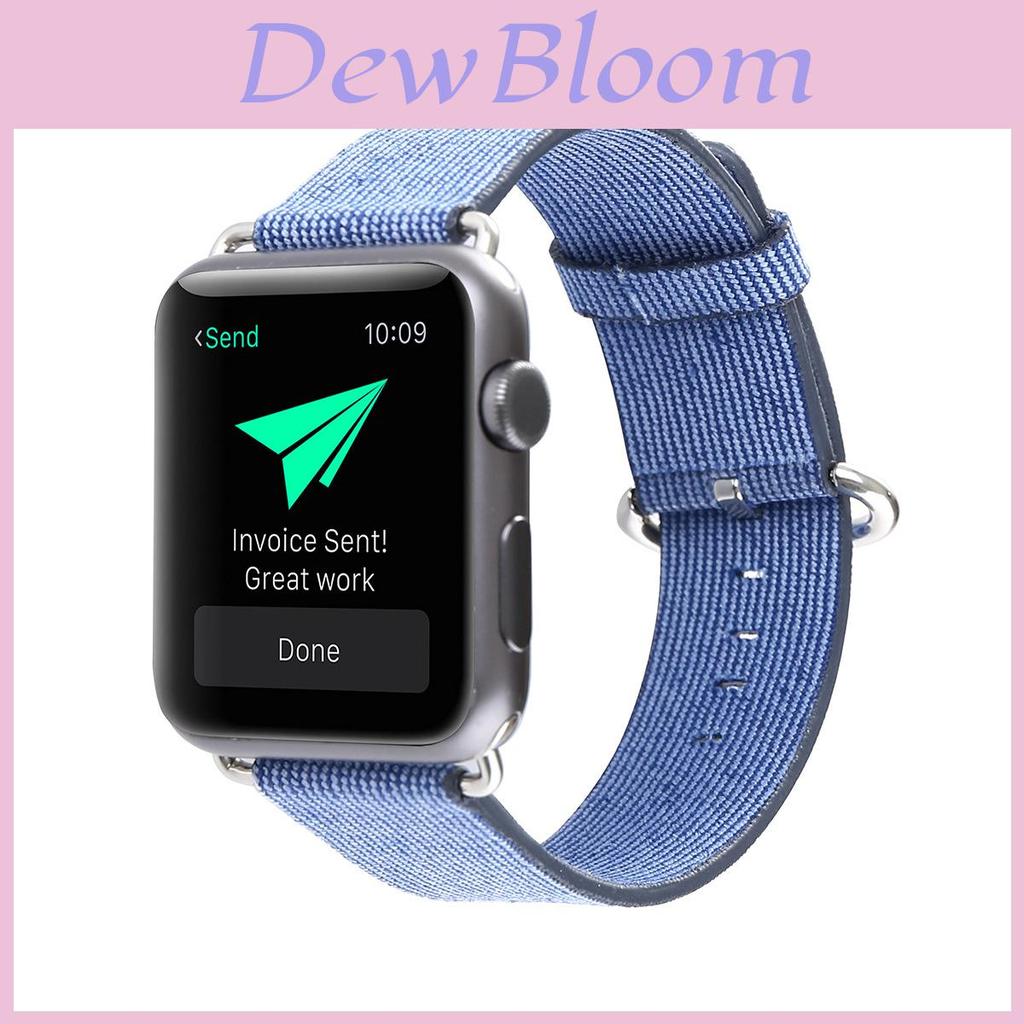 For Apple Watch Multi Color Woven Adjustable Strap For Fashionable Men And Women