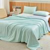 Super Soft Cooling Quilt Summer Cool Quilt Skin Friendly Quilt Air Condition Comforter Solid Ice Silk Cool Blanket Thin Quilt for Bed