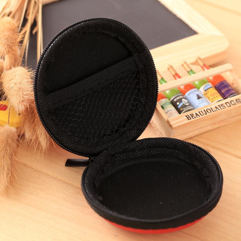 EVA Earphone Wire Box(Without Earphone) Data Line Cables Storage Box For Jewelry Container Organizer