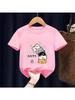 Kids Girls Just a Girl Who Loves Cats Graphic TShirt Soft Cotton Crew Neck Tee Casual Summer Wear for School  Playdf0020