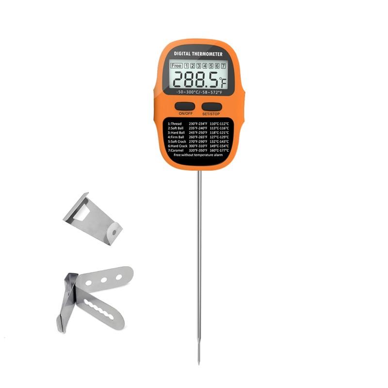 Kitchen Digital Food Thermometer, Meat Cake, Milk, Barbecue, Cooking, Household Thermometer, Probe Instrument, Electronic Oven, Tools