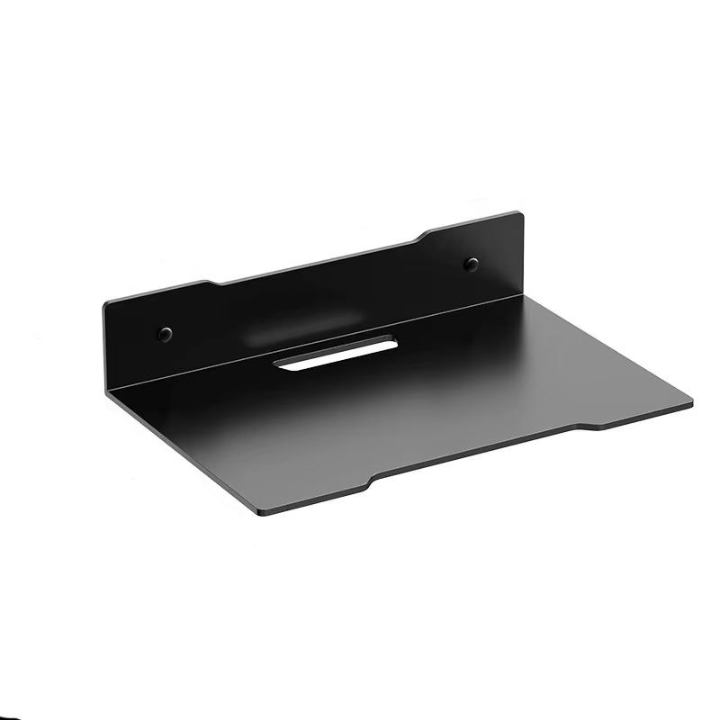 Wall Mounted Non Perforated Storage Rack, Projector, Router, Camera Placement Rack, Living Room Storage Supplies Organizer