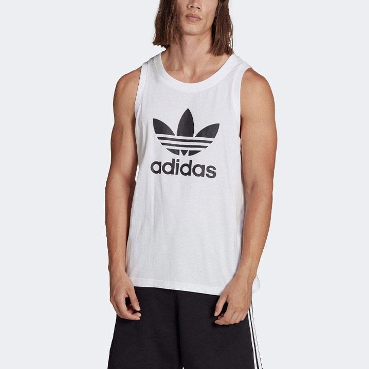 adidas Originals Adicolor Classics Trefoil Tank Top 'White' Men's IA4808
