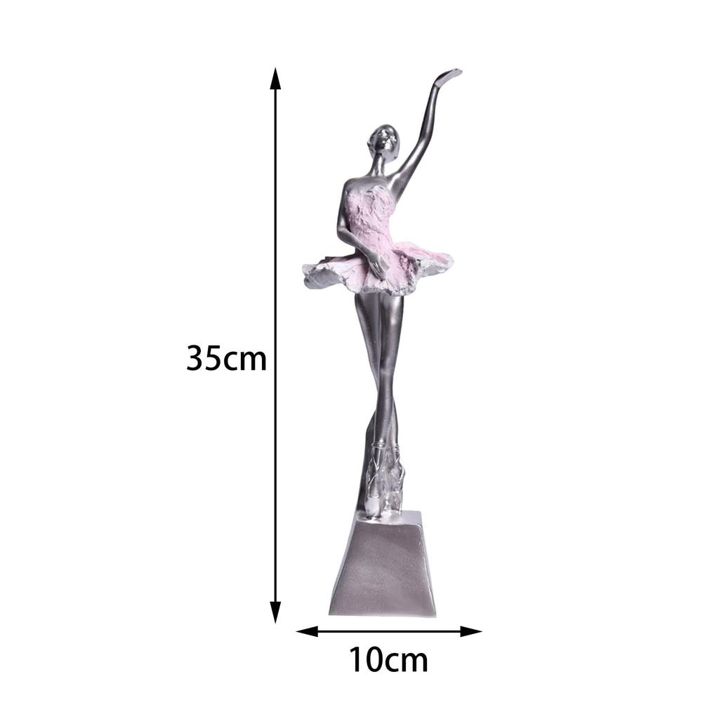 Ballet Dancer Figurine for Tabletop Gift And Decoration