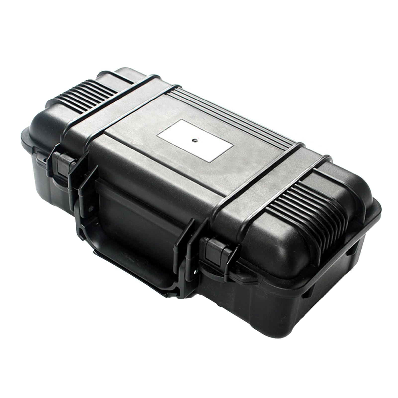 

Waterproof Shockproof And Durable Tool Box 305x165x105mm Gear Container With High Density Foam For Outdoor And DIY Use