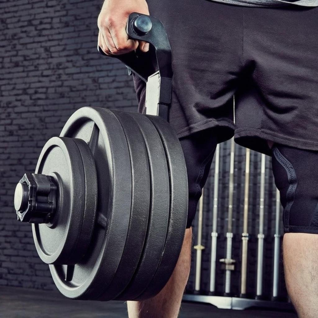 Farmers Walk Handles Compact Loaded Carry Handle Sturdy for Athletes