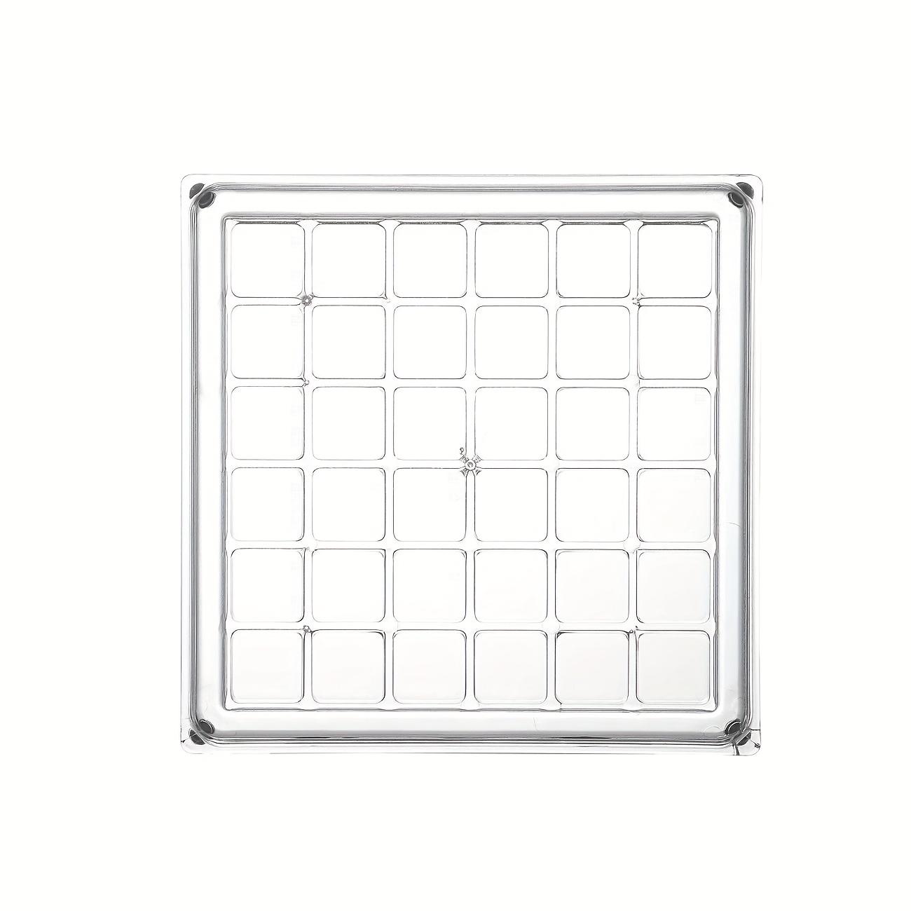 36 Grids Acrylic Seashell Display Box with Magnets Durable Starfishs Trinket Storage Case for Bead Nail Jewelry 1880₽