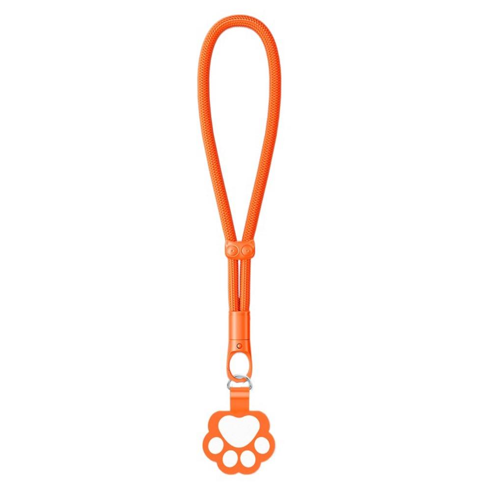 Adjustable Cat Paw Phone Strap Detachable Phone Wrist Strap Mobile Phone Lanyard Lanyard Patch