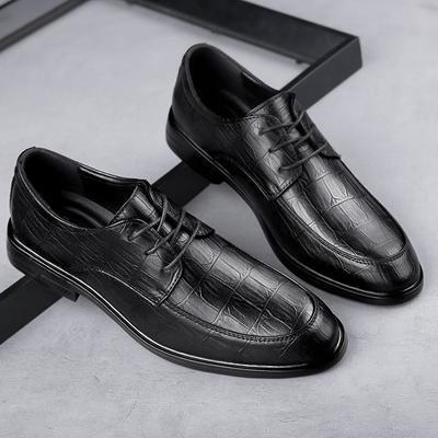 2026 Men Formal Shoes Leather Business Casual Shoes High Quality Men Dress Office Luxury Shoes Male Breathable Oxfords