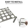 Chess Epoxy Molds Metal Chess Stand Chess Silicone Moulds Chess Item Holder Hand-Making Supplies Suitable for Art Craft