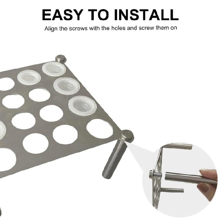 Chess Epoxy Molds Metal Chess Stand Chess Silicone Moulds Chess Item Holder Hand-Making Supplies Suitable for Art Craft