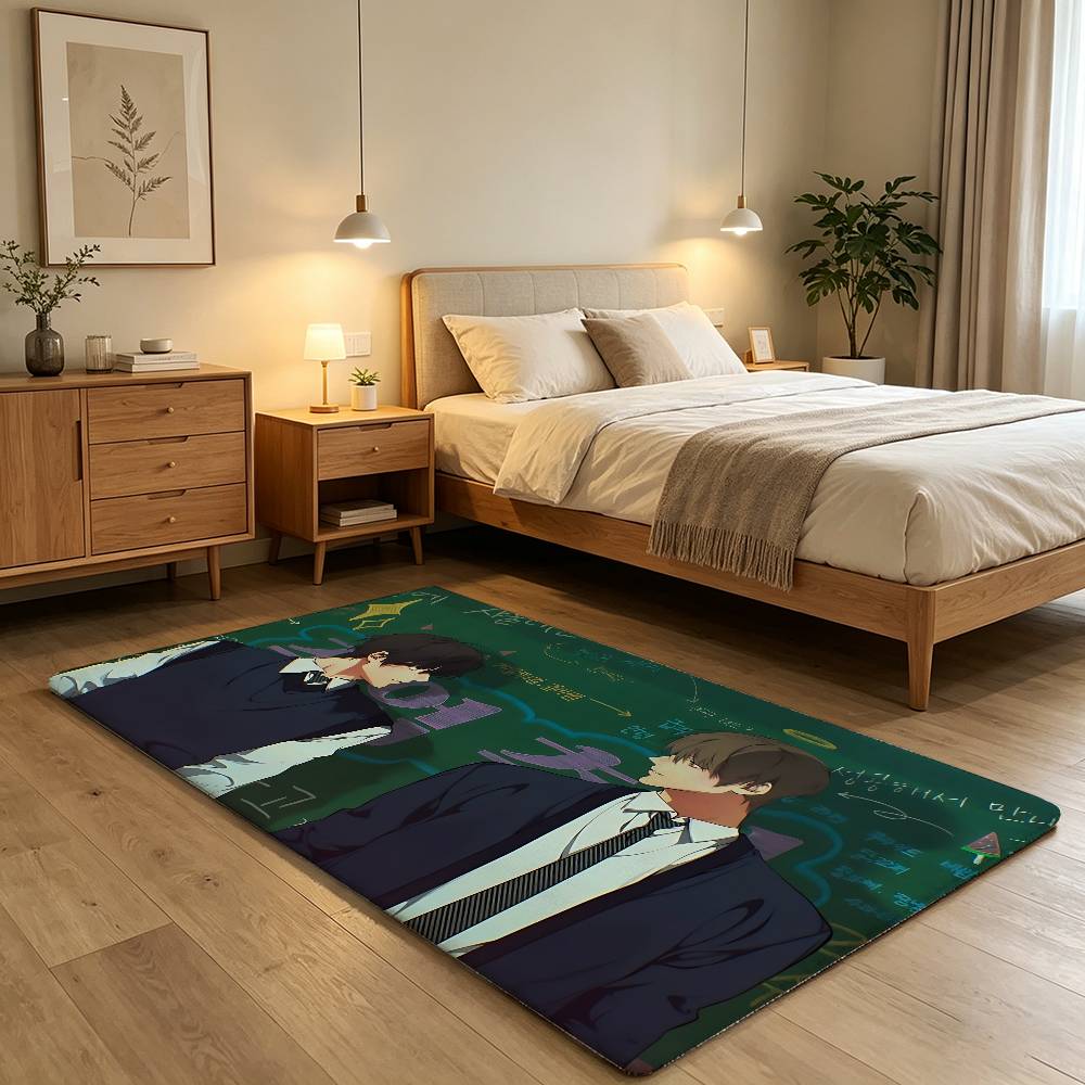 Manhwa L-lost In The Cloud Cute Carpet Bathroom Anti-slip Mat Door Mat Home Decoration Mat Entrance Door Mat Scratch-resistant