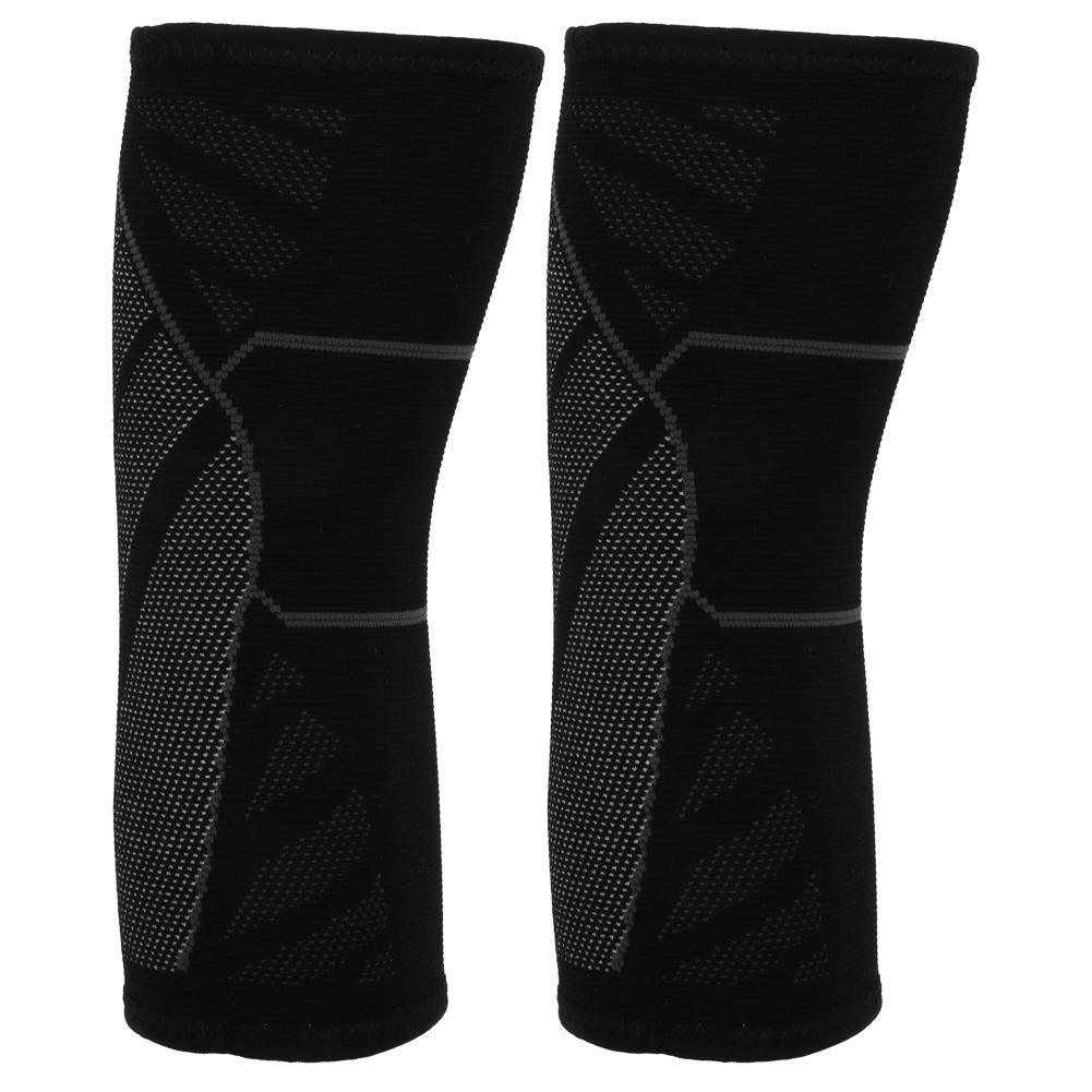 2Pcs Nylon Knitted Elbow Pad Pressure Belt Breathable Protection Universal Outdoor SportsS