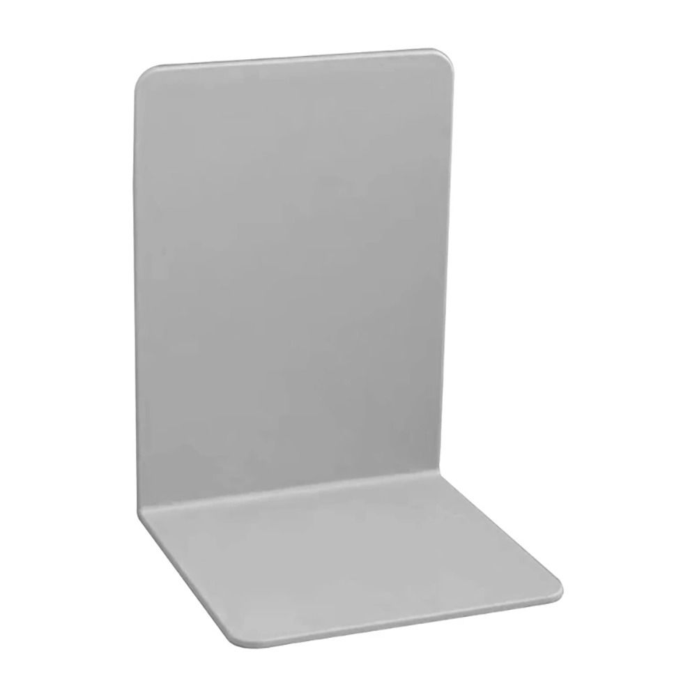 1/2Pcs L-Shaped Book Stoppers Holders Thickened Desk Bookshelf Simple Bookend for Library Bedroom