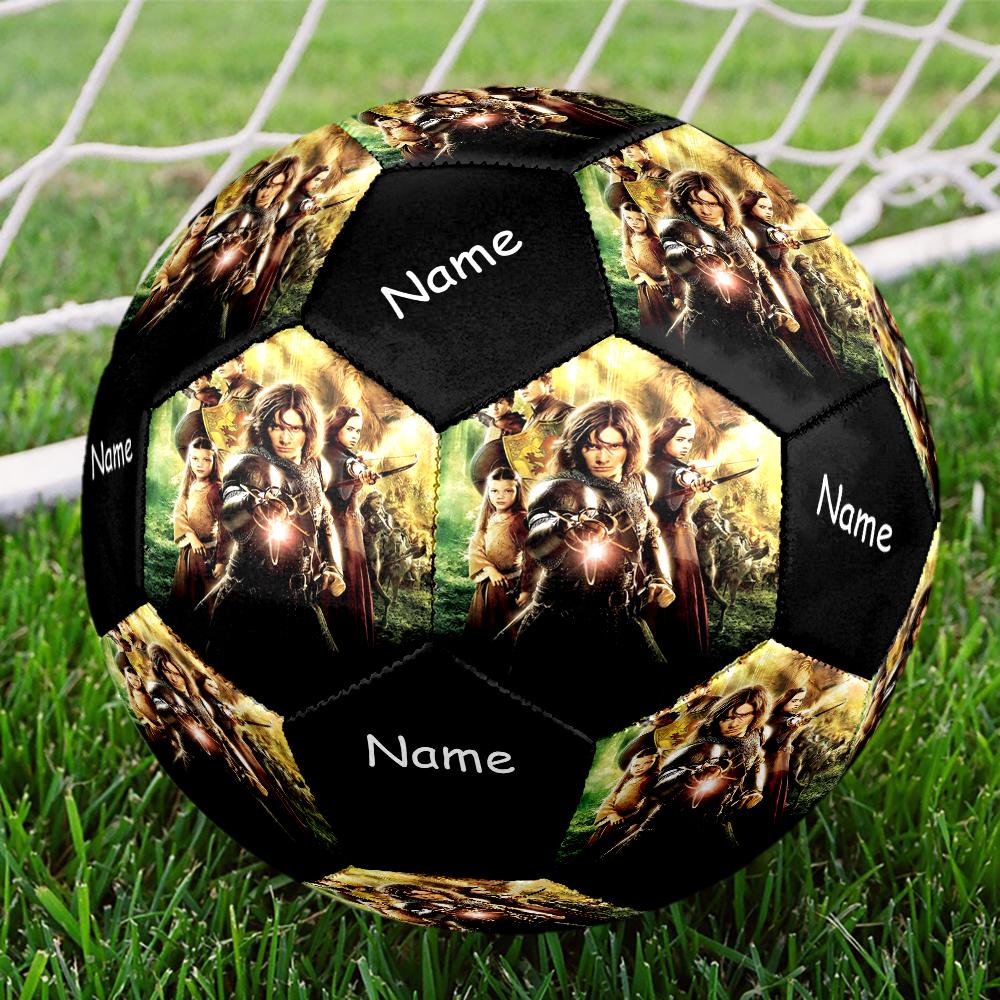 Custom Name The Chronicles of Narnia Theme Size 5 Soccer Ball, Suitable for Both Indoor and Outdoor Matches, a Gift Suitable for Everyone.