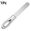 1/2/5Pcs Stainless Steel Diamond Grit Nail File, Durable And Hypoallergenic For Finger And Toe Nails For Hard And Thick Nails