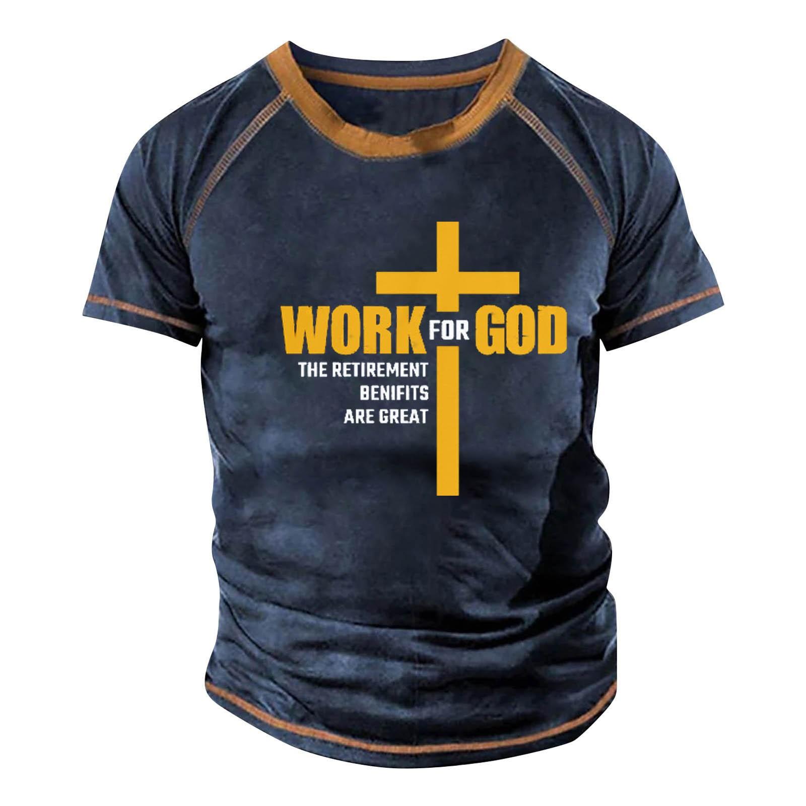 

Чоловіча футболка реглан, ретро, ​​графічний 3D-друк, вуличний повсякденний одяг з короткими рукавами та круглим вирізом, базовий стиль M Темно-синій