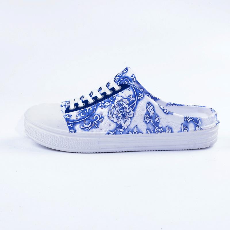 Board shoes flower butterfly, sandals sandals slippers men slippers large size
