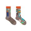 AB New Fashion Socks for Men and Women Colorful Cartoon Animal Cotton Sock Hip Hop Funny Plant Mushroom Bird Stocking