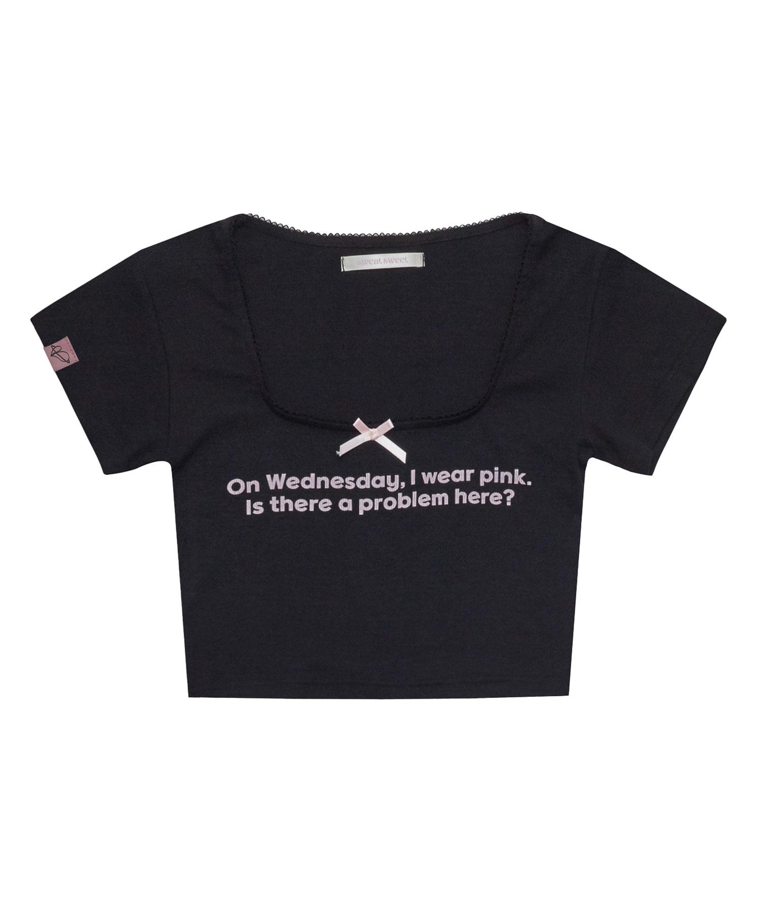 Sweat Sweet Min Sweeties T-Shirt - Black