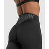 Gymshark Wordmark Graphic Leggings Black B4b1j Bb2j