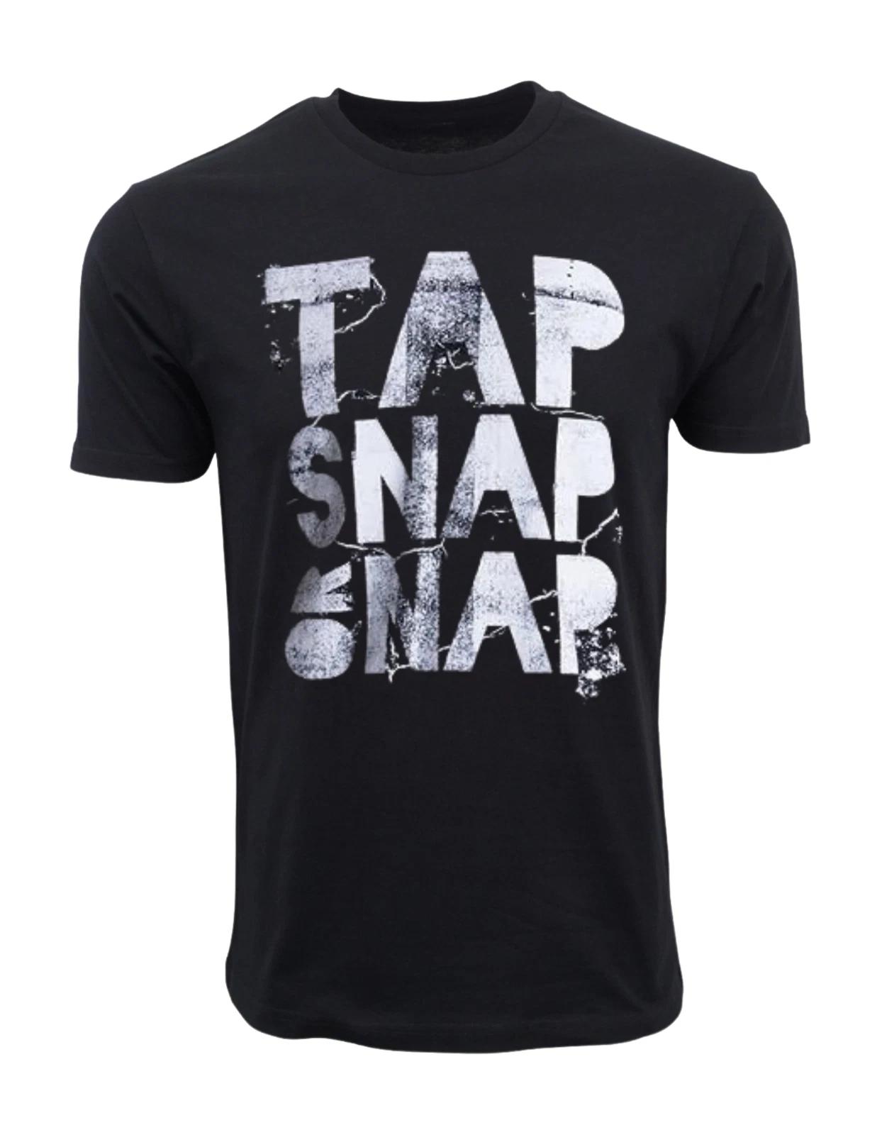 Unisex Adult Casual Graphic Tap, Snap, or Nap | Brazilian Jiu Jitsu... M