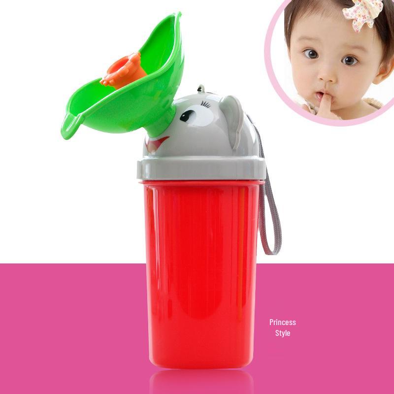 Portable Foldable Children's Urinal: Travel Pee Bucket for Boys and Girls
