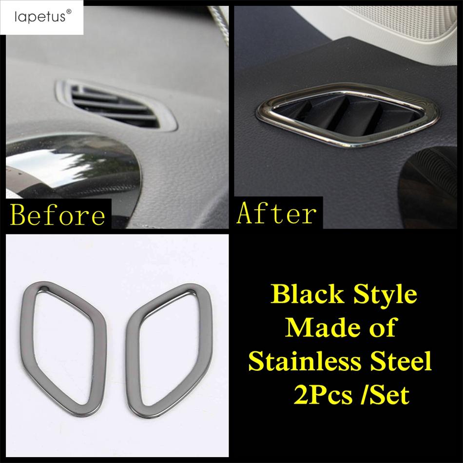 Rückspiegel-Taste / A-Säulen-Lüftungsgitter / Handschuhfachdeckel-Zierleiste Für MG ZS EV 2018 - Edelstahlzubehör Innenraum