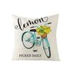 Summer Nordic Sunflower Print Pillow Case Home Decor for Sofa Pillow Cover / Cushion Covers Drop Shipping Hogar