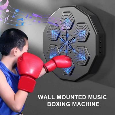Wall Mount Music Boxing Machine Smart Boxing Training Target With LED Light Intelligent Sandbag Reaction Trainer For Kids Adults