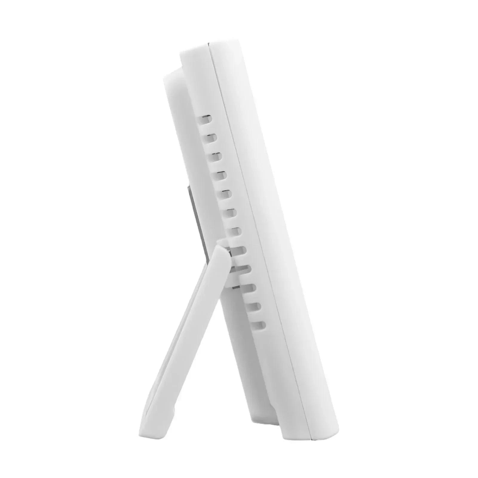 Home Environment 106x77x22mm Measuring Instrument Refrigerator Hanging Thermometer Backlit Display Indoor Environment Monitor белый