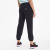 Puma Casual Sports Tapered Cropped Pants Women bottoms Black 582932-01
