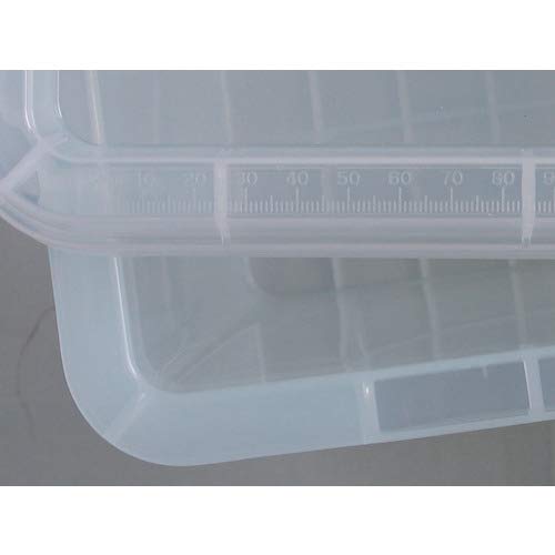 JEJ Astage Aufbewahrungsbox, Hergestellt in Japan, NC Box, Spielzeugbox #25, Stapelbar, Katastrophenschutz, 29,5 cm breit x 44,3 cm tief x 26 cm hoch