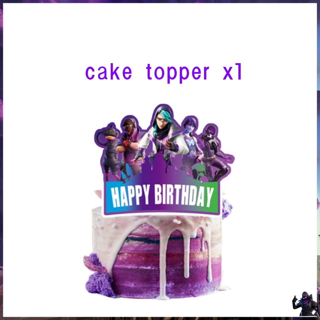 Shooting Game Fortnition Birthday Party Decoration Plate Cup Cartoon Alpaca Llama Foil Globos Baby Shower Kids Party Supplies