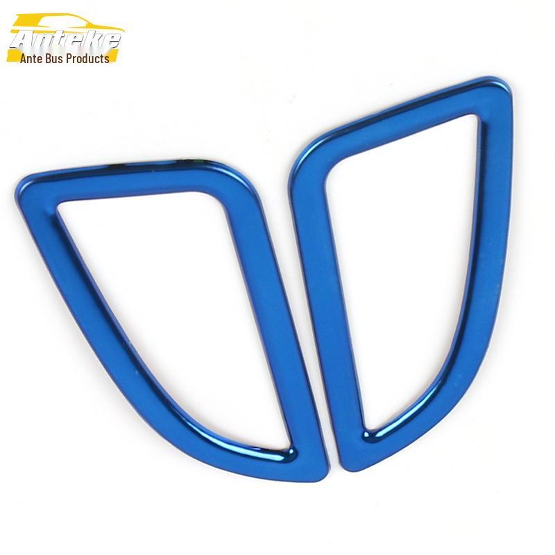 Elantra Stainless Steel Air Vent Trim for Center Console