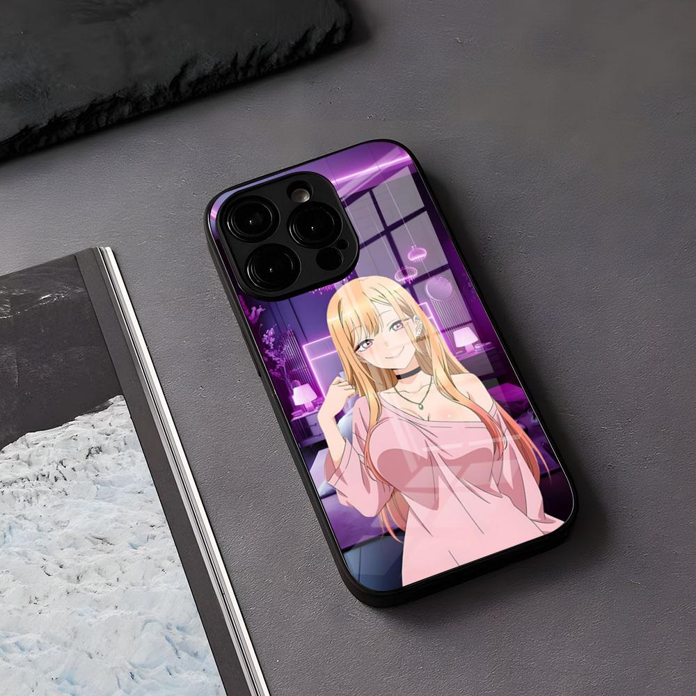 Sono Bisque Doll Wa Koi Wo Suru Phone Case For IPhone 17 Air 16 E Pro Max 15 14 13 Mini 12 Pro 11 Max Plus Black Glass Cover