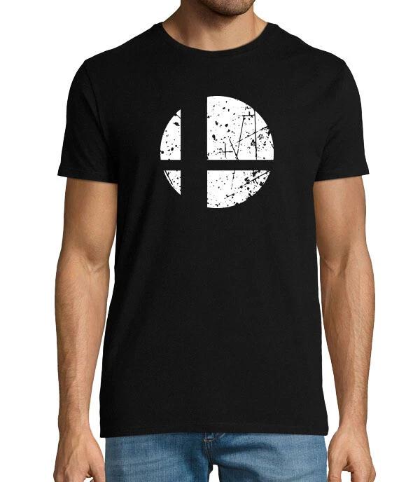 Super Smash Bros Distressed Icon Unisexs TShirt S