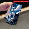 2DFlat Samsung phone case Blue-Eyed Wolf in Mountain Sky Applicable to Galaxy S23 S24 S25ULTRA S26 A12 A14 A15 A16 A54 A55