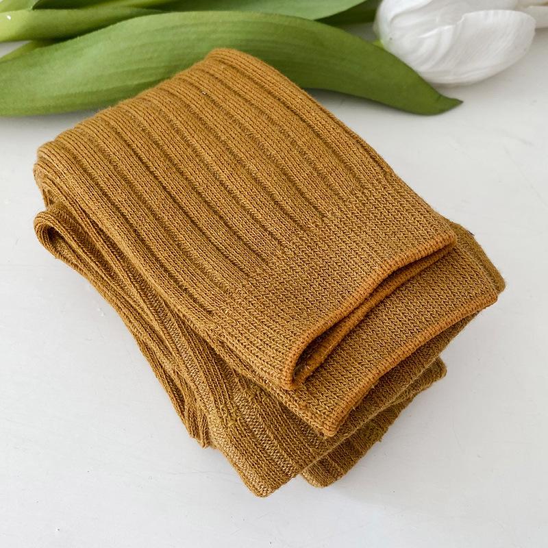 Girls' Elastic Korean Style Nine-Point Leggings - Spring/Autumn