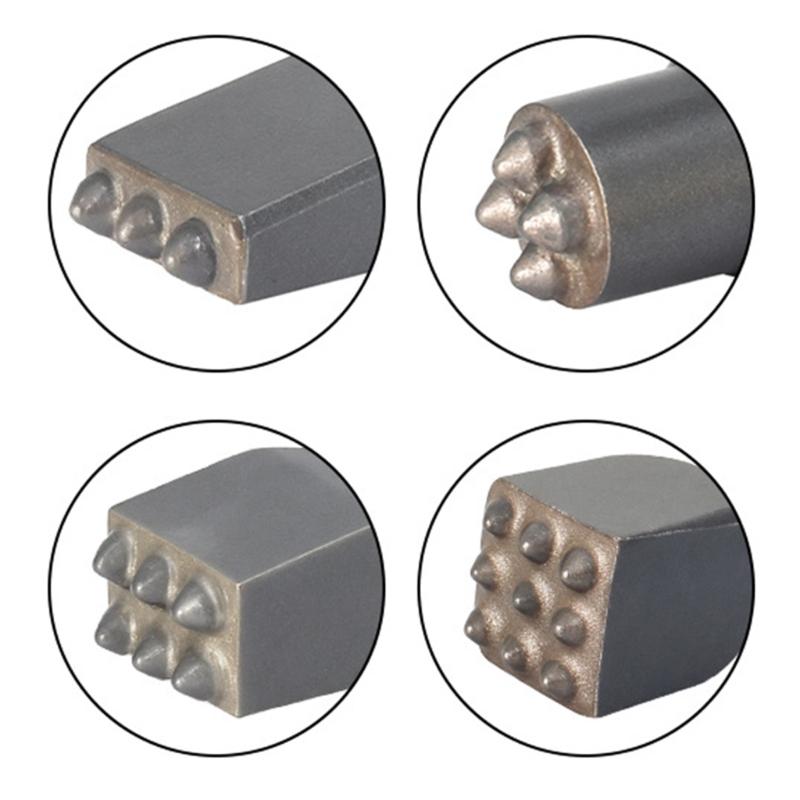Electric Hammers Chisel Drill Bit Cement Wall Concrete Roughening Tool Bushing Bit for Round-handled Tool