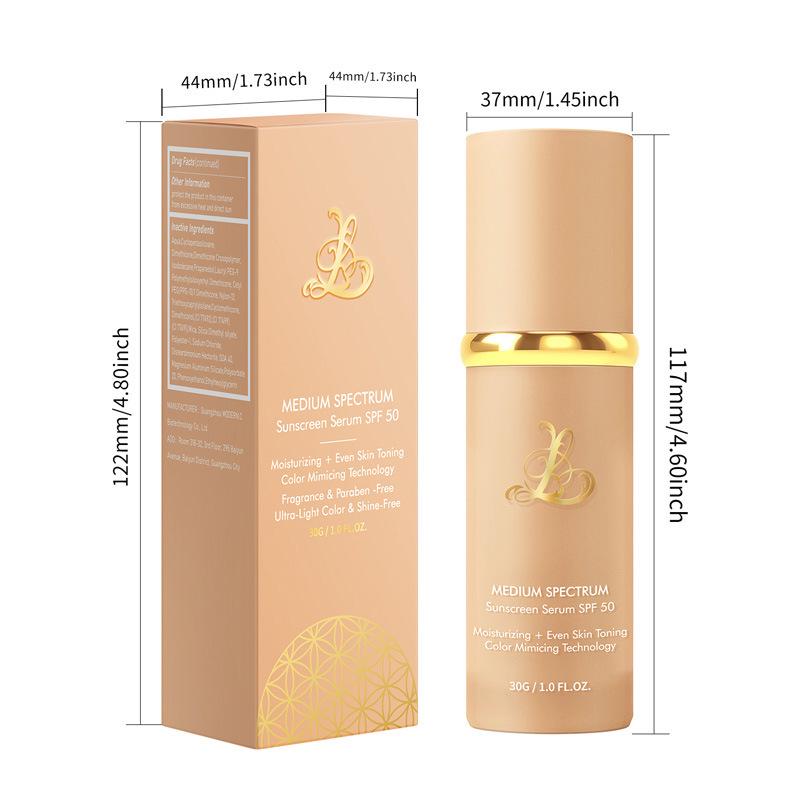 4-in-1 Color-Changing Long-Lasting Concealer & Natural Non-Cakey Foundation